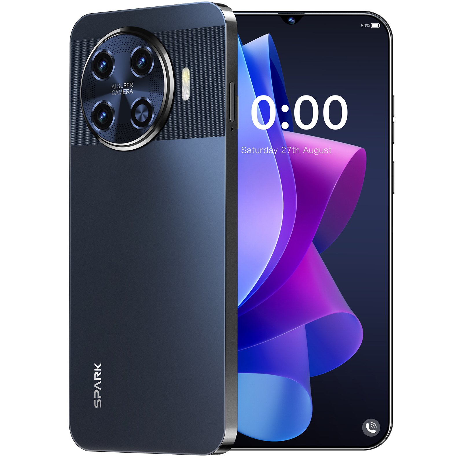 Spark 20 Pro 16GB + 1TB MTK Processor 3G/4G Dual Sim Face ID Global Version Smartphone for Gaming